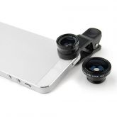 Kit de Lentes Selfie para iPhones e Smartphones