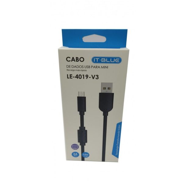 Cabo usb micro-usb V8 para celulares LE-4019-V8