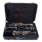 Clarinete sem marca Ebonite Sib 17 ch Sapatilhas novas campana americana