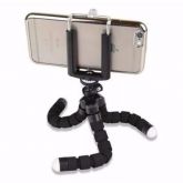 Tripé Para Celular Ajustável Móvel 18 Cm + Suporte Câmera Celular 360 Graus