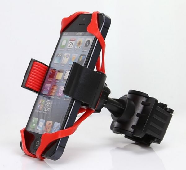 Suporte Celular Motocicleta Bicicleta Com Rede Silicone até 5.7 Polegadas