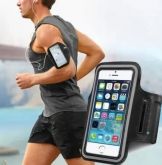 Braçadeira para Smartphone + Porta Chave MB Tech ArmBand 15.9cm x 7.5cm