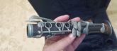 Clarinete G. Pruffer USA Silver Throat em Hard Huber Boquilha Premiere USA