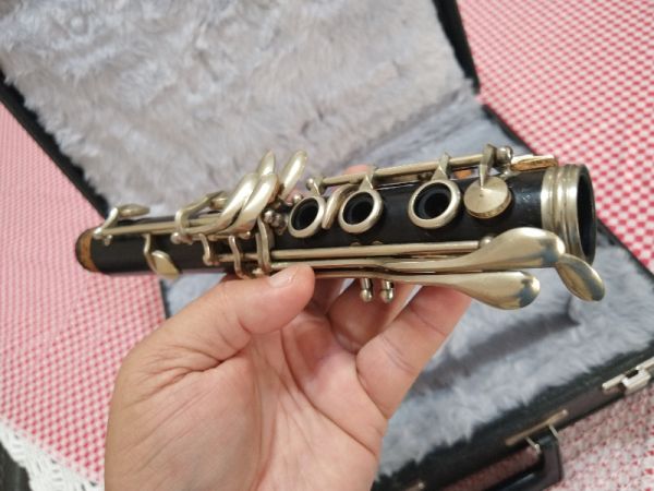 Clarinete Getzen Francesa Em Ébano Sib Chaves Alpaca Boquilha Vandoren Paris