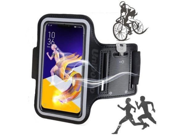 Braçadeira para Smartphone + Porta Chave MB Tech ArmBand 15.9cm x 7.5cm